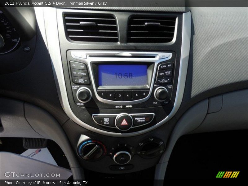 Ironman Silver / Gray 2012 Hyundai Accent GLS 4 Door