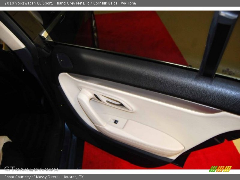 Island Grey Metallic / Cornsilk Beige Two Tone 2010 Volkswagen CC Sport