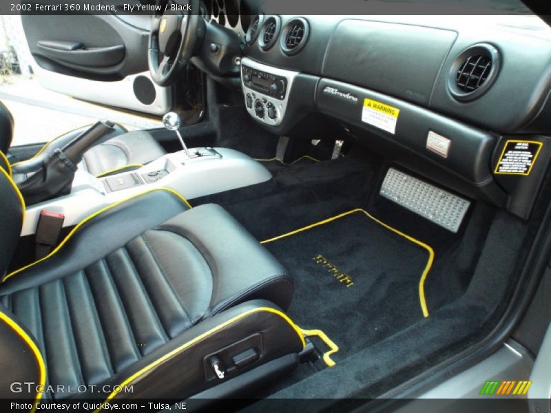 Fly Yellow / Black 2002 Ferrari 360 Modena