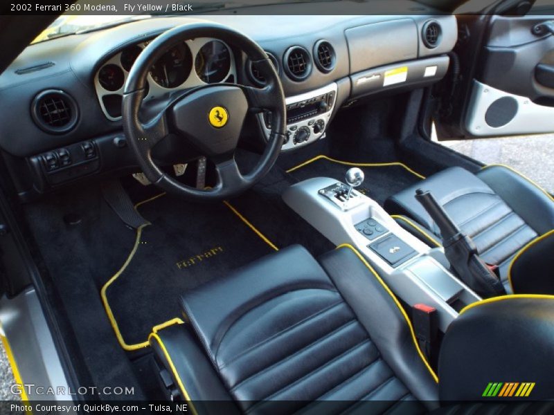 Black Interior - 2002 360 Modena 