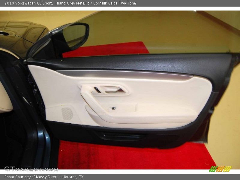 Island Grey Metallic / Cornsilk Beige Two Tone 2010 Volkswagen CC Sport
