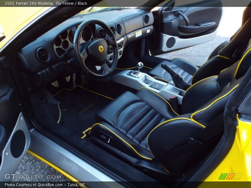 Black Interior - 2002 360 Modena 