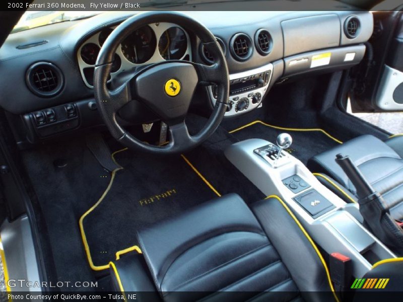 Dashboard of 2002 360 Modena