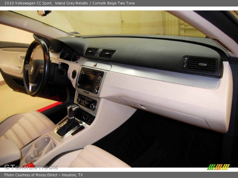 Island Grey Metallic / Cornsilk Beige Two Tone 2010 Volkswagen CC Sport