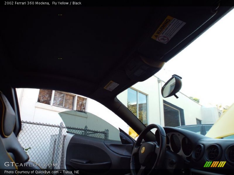 Fly Yellow / Black 2002 Ferrari 360 Modena