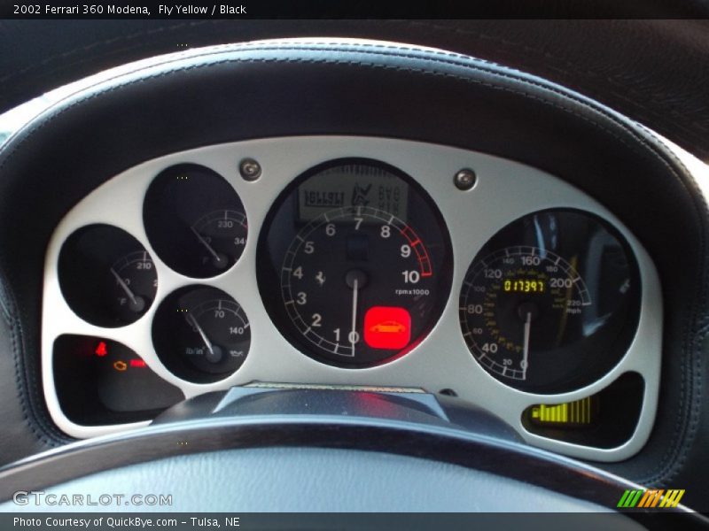  2002 360 Modena Modena Gauges