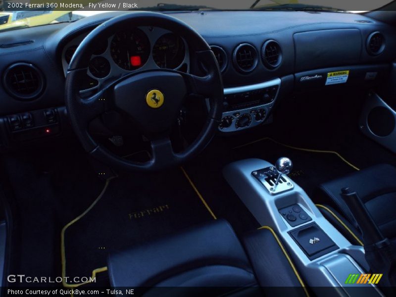 Fly Yellow / Black 2002 Ferrari 360 Modena