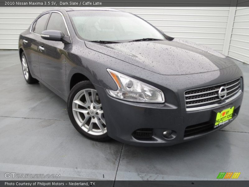 Dark Slate / Caffe Latte 2010 Nissan Maxima 3.5 SV