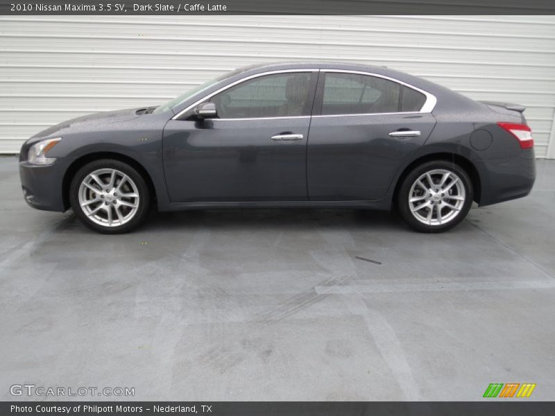 Dark Slate / Caffe Latte 2010 Nissan Maxima 3.5 SV
