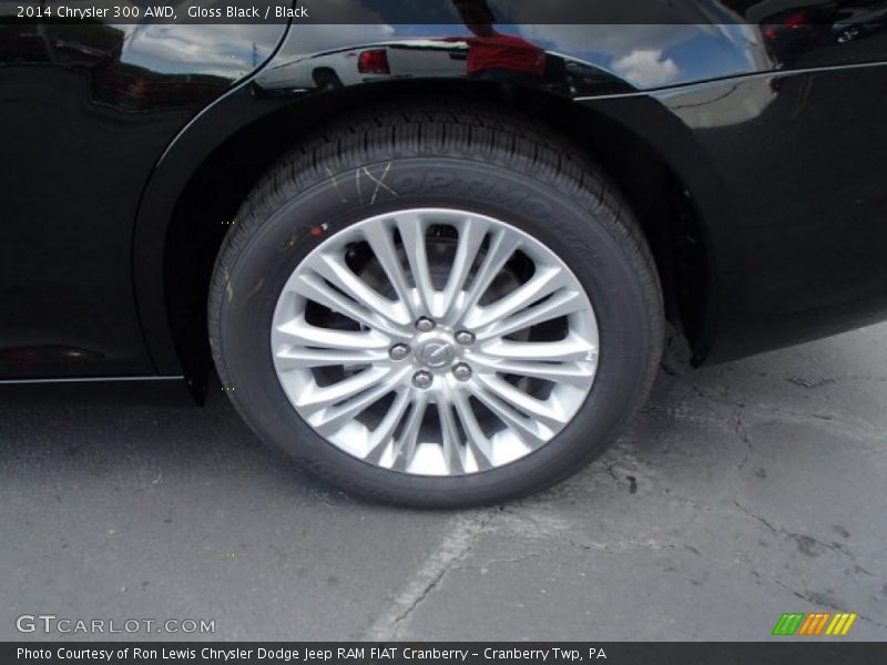 Gloss Black / Black 2014 Chrysler 300 AWD