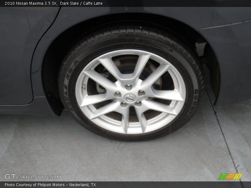 Dark Slate / Caffe Latte 2010 Nissan Maxima 3.5 SV