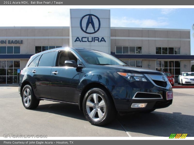 Bali Blue Pearl / Taupe 2011 Acura MDX