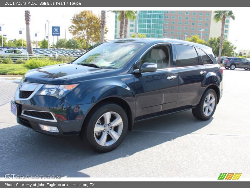 Bali Blue Pearl / Taupe 2011 Acura MDX