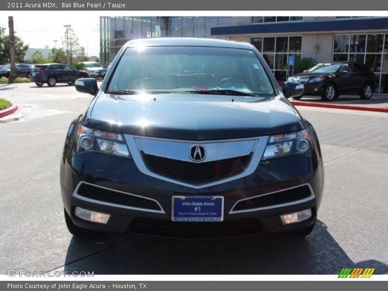 Bali Blue Pearl / Taupe 2011 Acura MDX