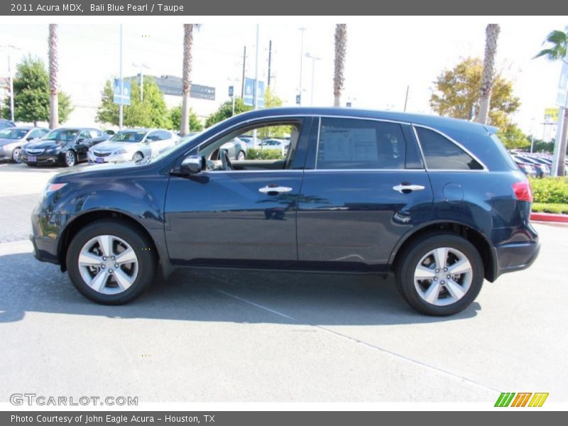 Bali Blue Pearl / Taupe 2011 Acura MDX