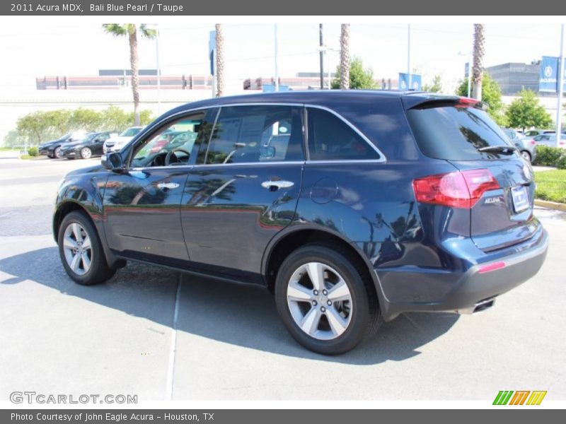 Bali Blue Pearl / Taupe 2011 Acura MDX