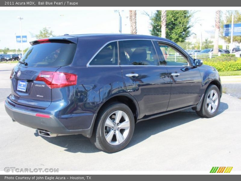Bali Blue Pearl / Taupe 2011 Acura MDX