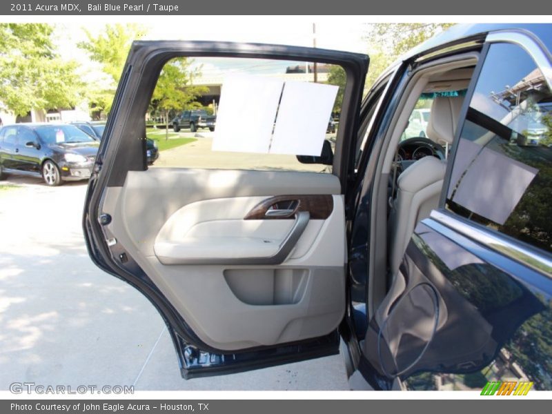 Bali Blue Pearl / Taupe 2011 Acura MDX