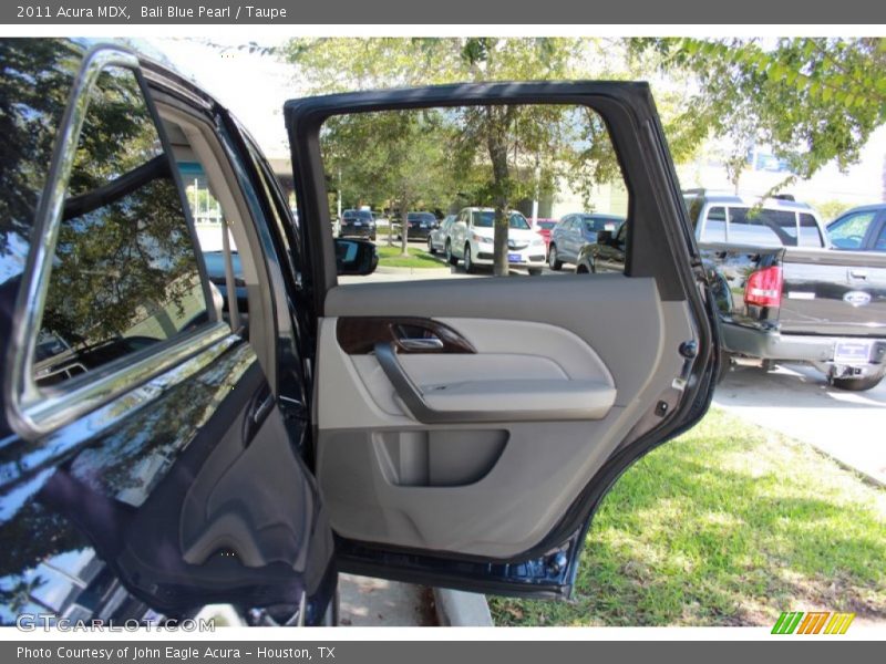 Bali Blue Pearl / Taupe 2011 Acura MDX