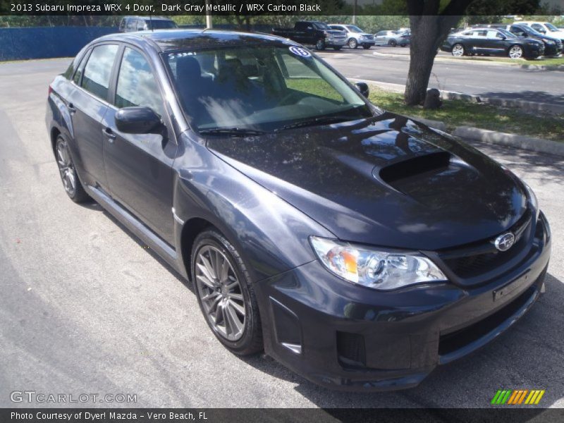 Dark Gray Metallic / WRX Carbon Black 2013 Subaru Impreza WRX 4 Door