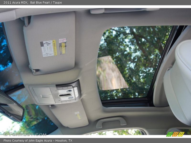 Bali Blue Pearl / Taupe 2011 Acura MDX