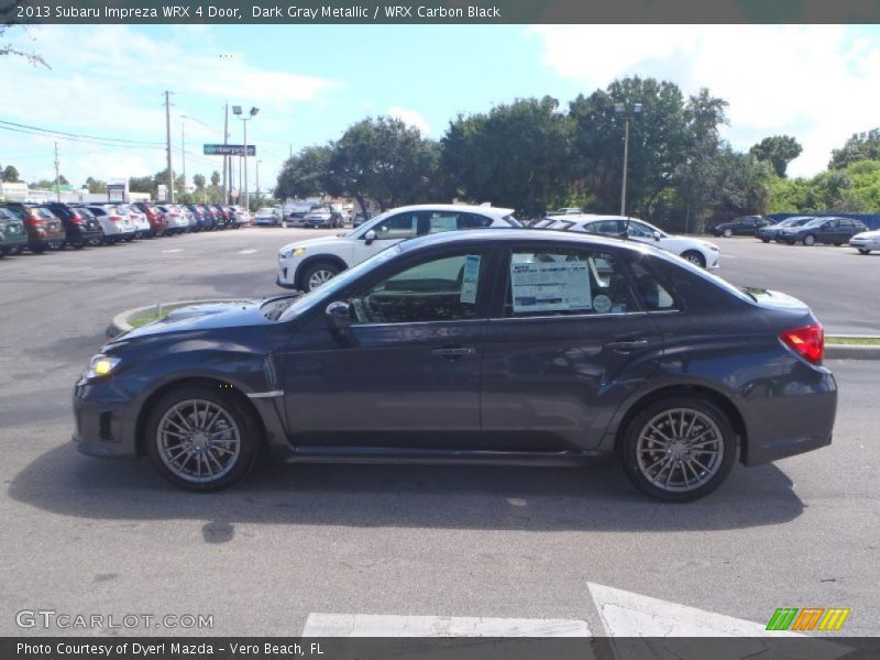 Dark Gray Metallic / WRX Carbon Black 2013 Subaru Impreza WRX 4 Door