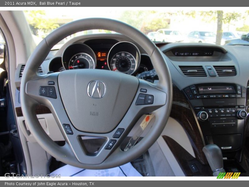 Bali Blue Pearl / Taupe 2011 Acura MDX