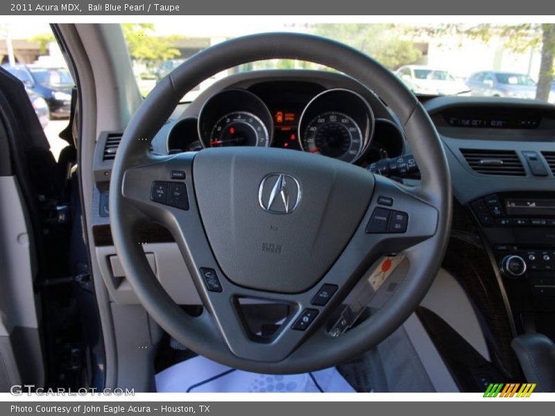 Bali Blue Pearl / Taupe 2011 Acura MDX
