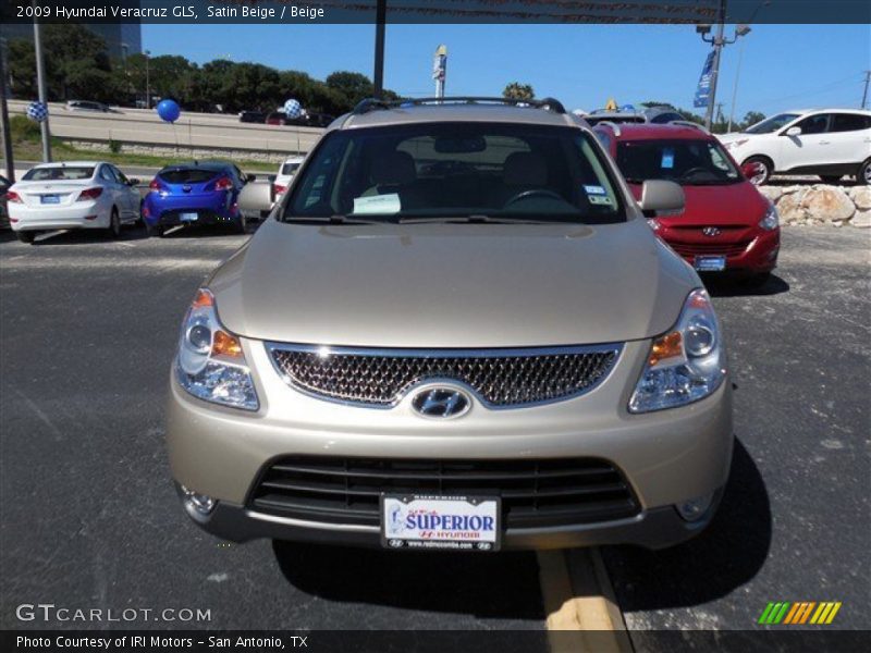 Satin Beige / Beige 2009 Hyundai Veracruz GLS