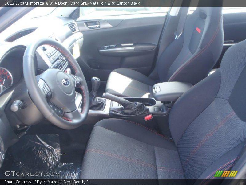 Dark Gray Metallic / WRX Carbon Black 2013 Subaru Impreza WRX 4 Door
