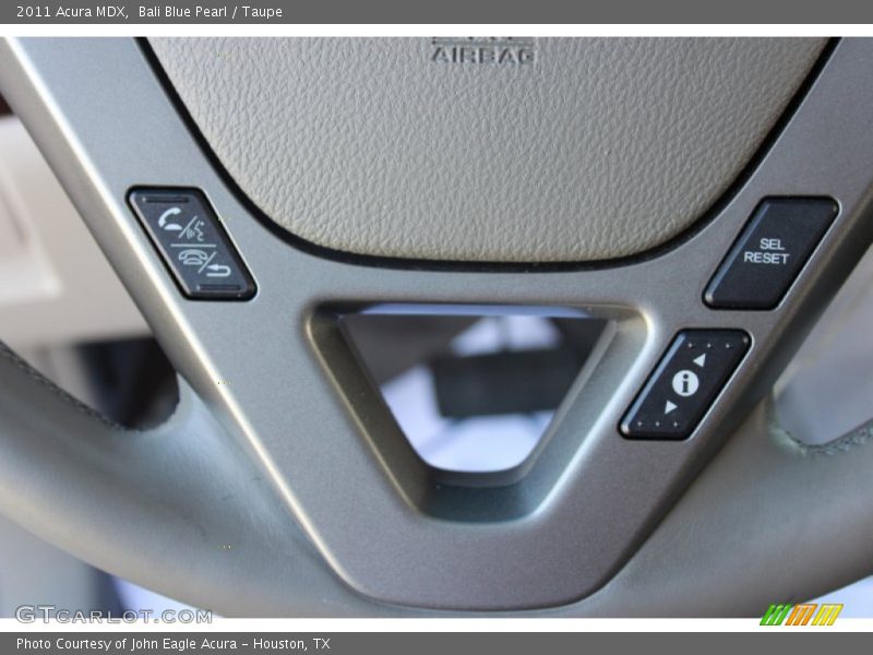 Bali Blue Pearl / Taupe 2011 Acura MDX