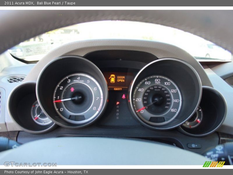 Bali Blue Pearl / Taupe 2011 Acura MDX