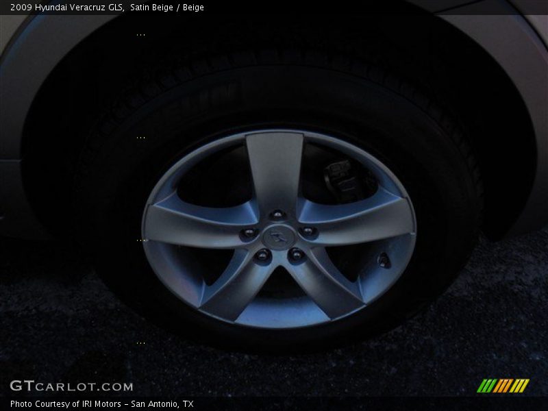 Satin Beige / Beige 2009 Hyundai Veracruz GLS