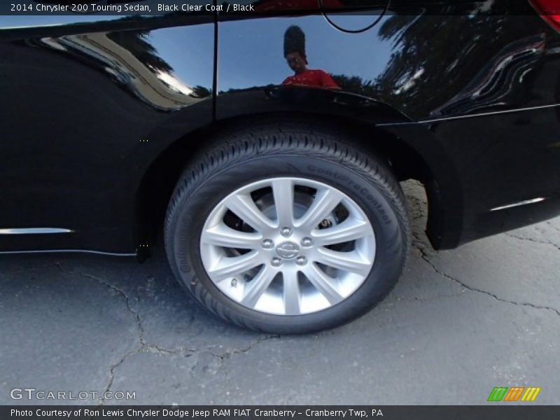 Black Clear Coat / Black 2014 Chrysler 200 Touring Sedan