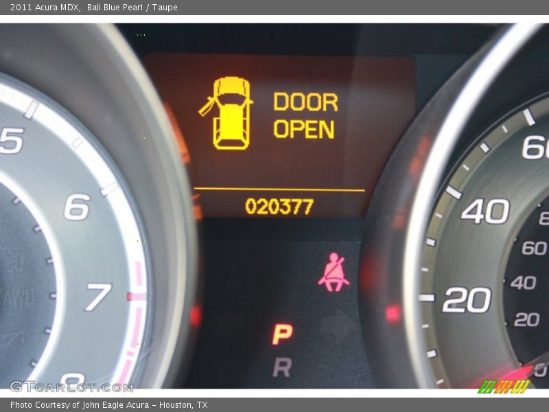 Bali Blue Pearl / Taupe 2011 Acura MDX