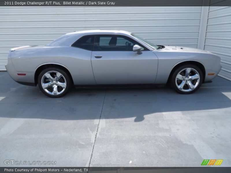 Billet Metallic / Dark Slate Gray 2011 Dodge Challenger R/T Plus