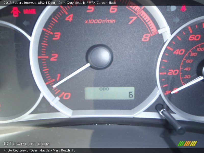 Dark Gray Metallic / WRX Carbon Black 2013 Subaru Impreza WRX 4 Door