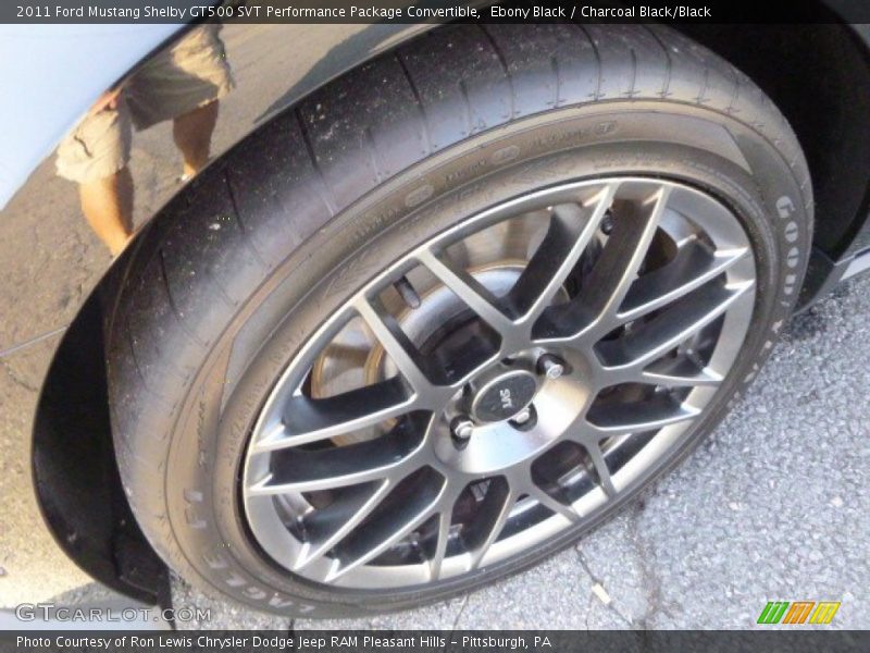  2011 Mustang Shelby GT500 SVT Performance Package Convertible Wheel