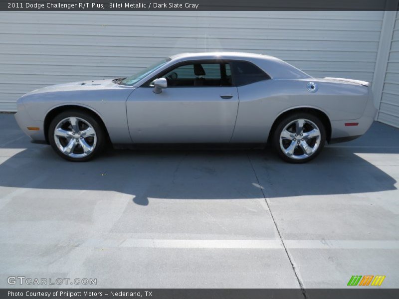 Billet Metallic / Dark Slate Gray 2011 Dodge Challenger R/T Plus