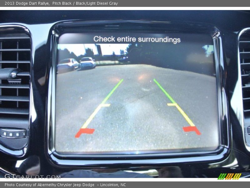 Pitch Black / Black/Light Diesel Gray 2013 Dodge Dart Rallye