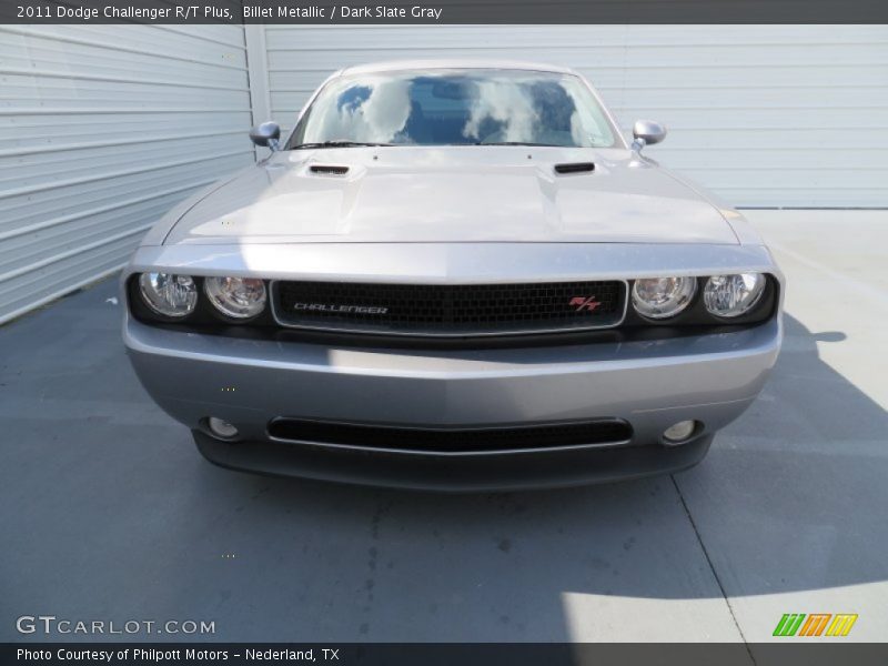 Billet Metallic / Dark Slate Gray 2011 Dodge Challenger R/T Plus