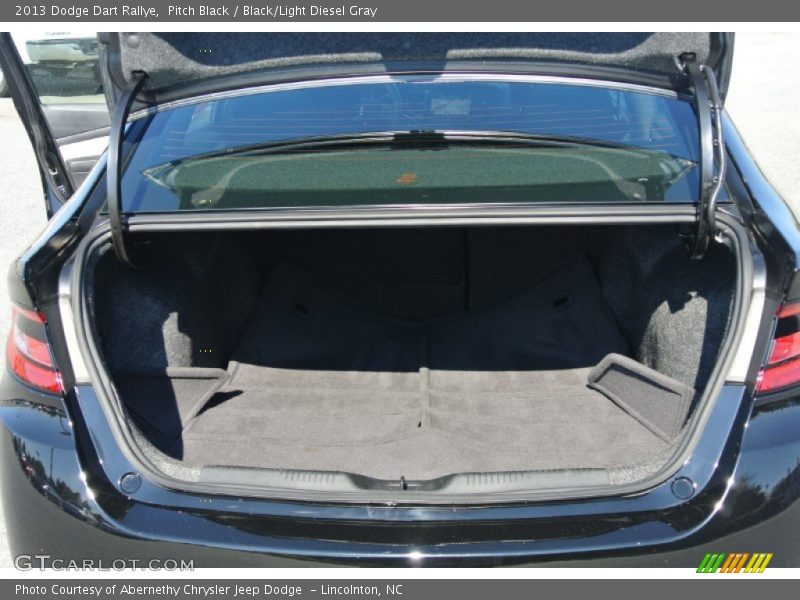 Pitch Black / Black/Light Diesel Gray 2013 Dodge Dart Rallye