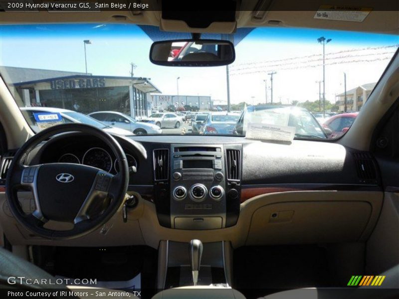 Satin Beige / Beige 2009 Hyundai Veracruz GLS