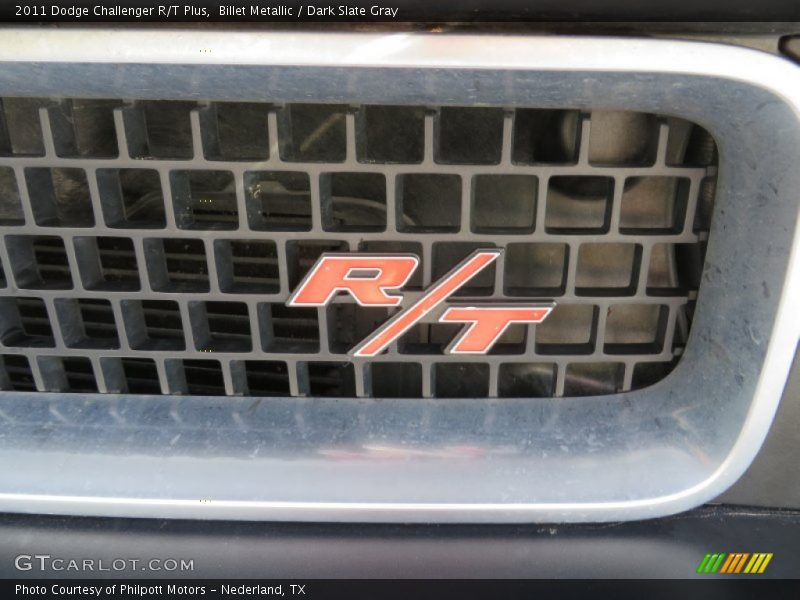 Billet Metallic / Dark Slate Gray 2011 Dodge Challenger R/T Plus