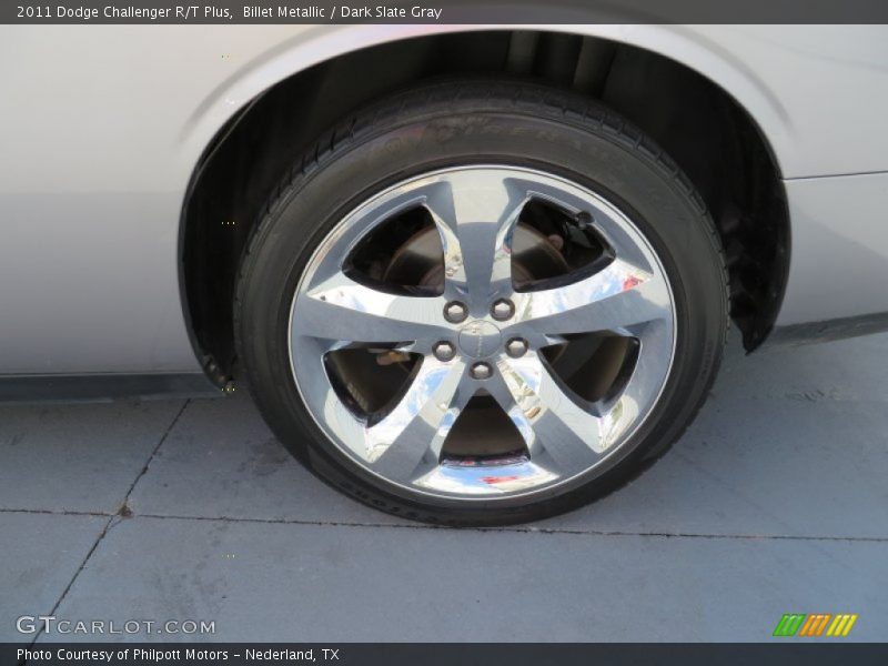 Billet Metallic / Dark Slate Gray 2011 Dodge Challenger R/T Plus