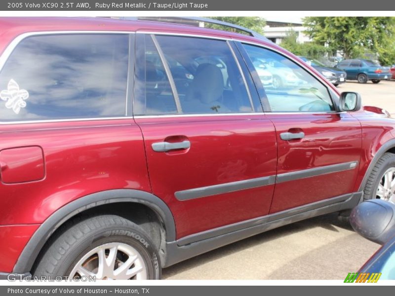 Ruby Red Metallic / Taupe/Light Taupe 2005 Volvo XC90 2.5T AWD