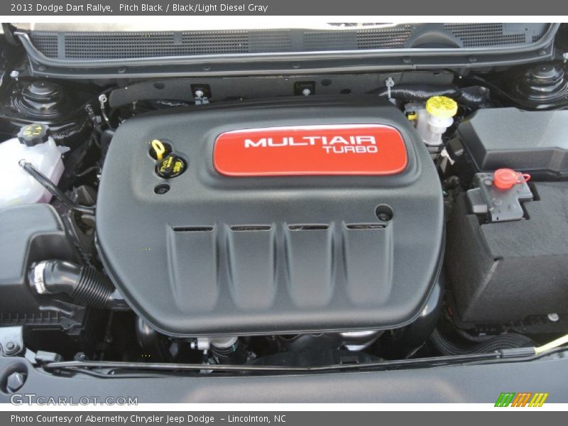 Pitch Black / Black/Light Diesel Gray 2013 Dodge Dart Rallye