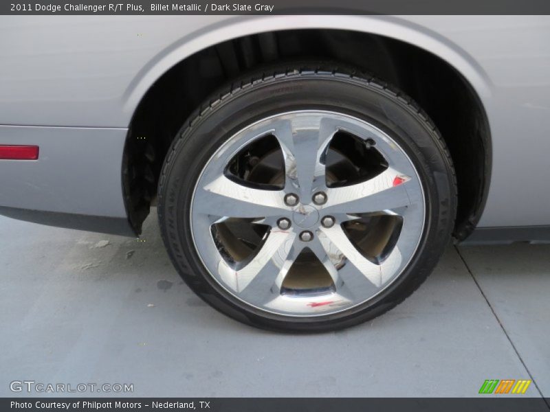 Billet Metallic / Dark Slate Gray 2011 Dodge Challenger R/T Plus