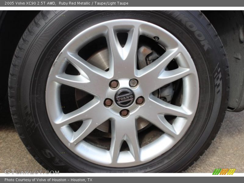 Ruby Red Metallic / Taupe/Light Taupe 2005 Volvo XC90 2.5T AWD