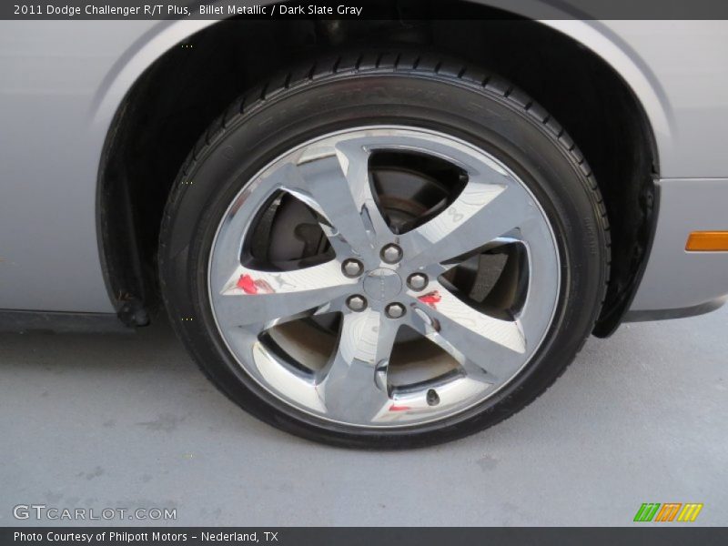 Billet Metallic / Dark Slate Gray 2011 Dodge Challenger R/T Plus